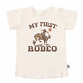 graphic tee | my first rodeo by Finn + Emma