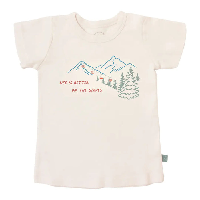graphic tee | on the slopes by Finn + Emma