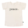 graphic tee | peace by Finn + Emma