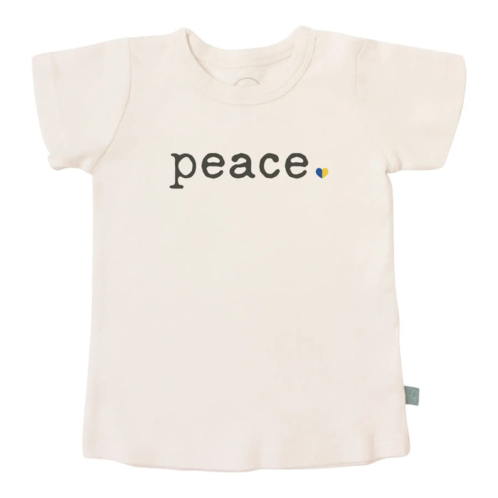 graphic tee | peace by Finn + Emma