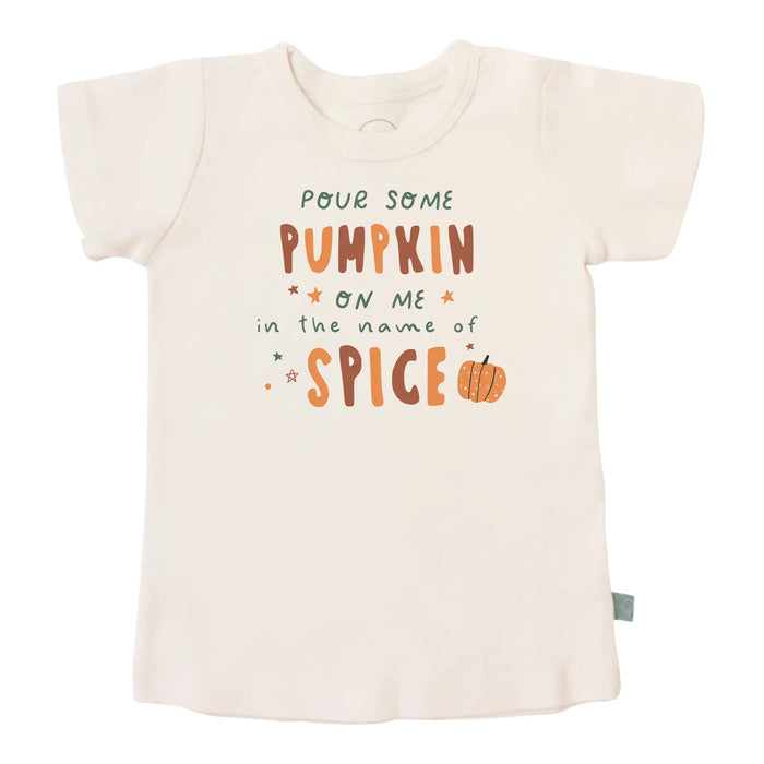 graphic tee | pour some pumpkin by Finn + Emma