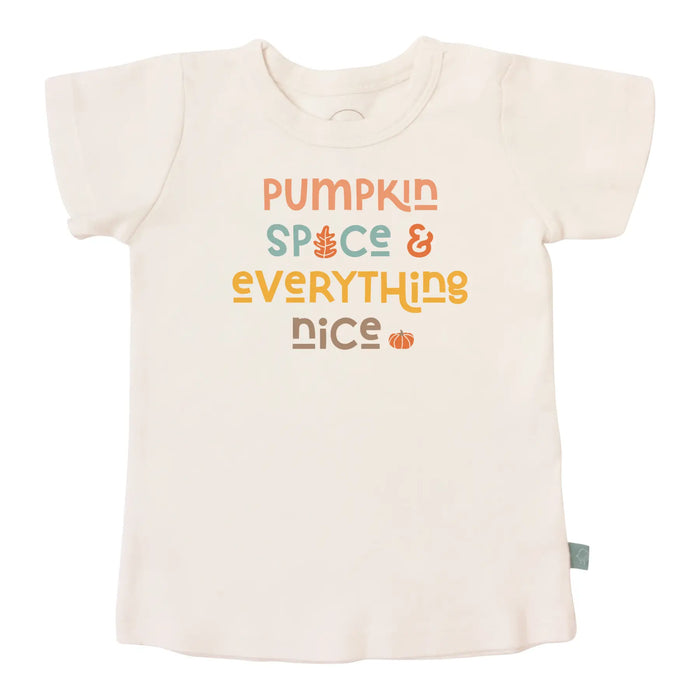 graphic tee | pumpkin spice nice by Finn + Emma