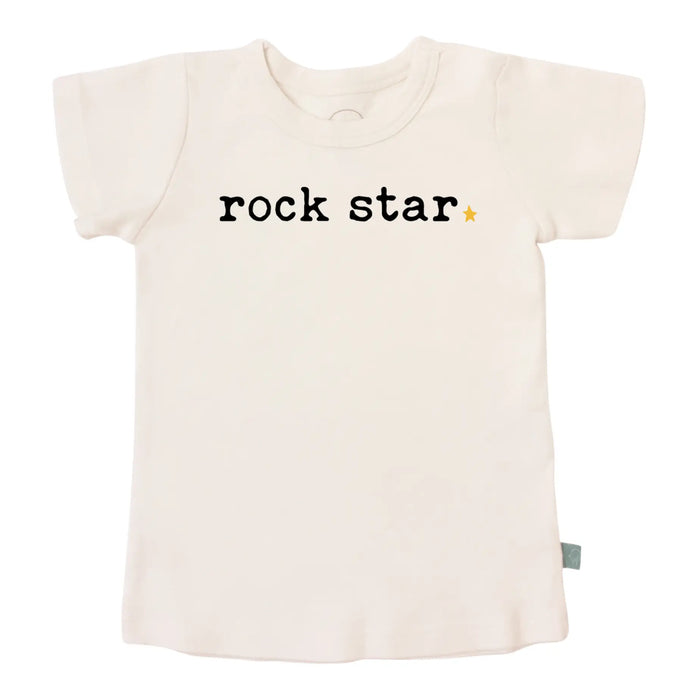 graphic tee | rock star by Finn + Emma