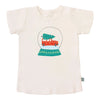 graphic tee | snow globe