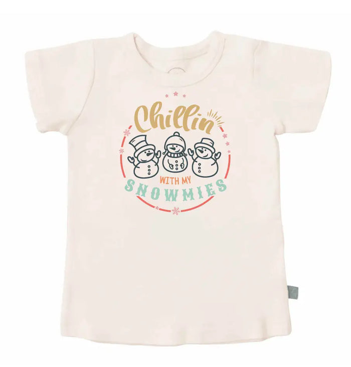 graphic tee | snowmies by Finn + Emma