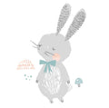 graphic tee | spring bunny by Finn + Emma