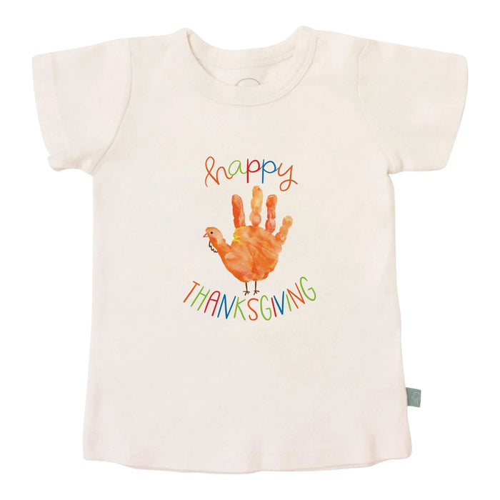 graphic tee | thanksgiving hand by Finn + Emma