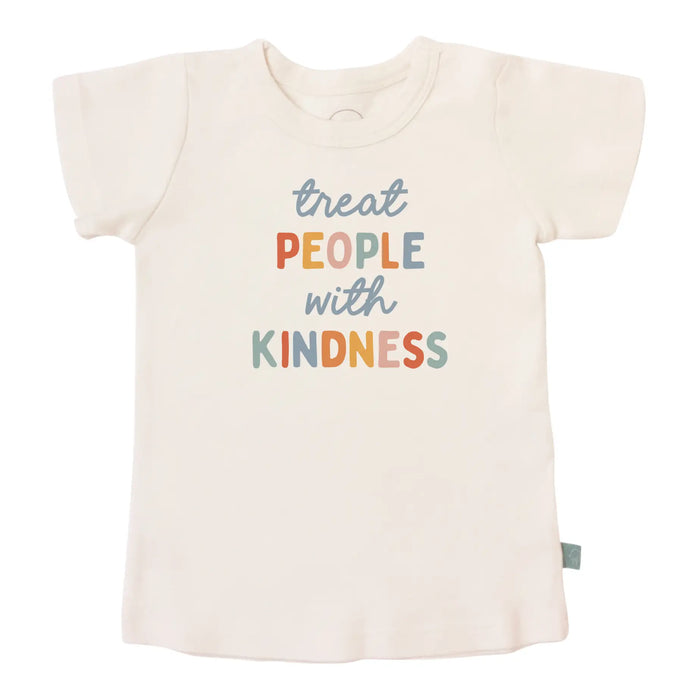 graphic tee | treat people with kindness by Finn + Emma