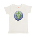 graphic tee | turtle easy green by Finn + Emma
