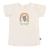 graphic tee | unicorn curves