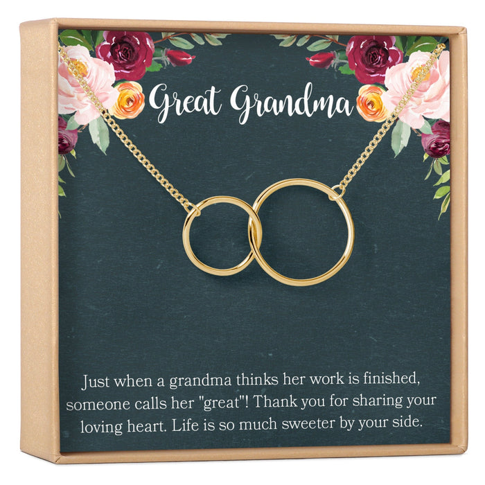Great Grandmother Gift Necklace by Dear Ava