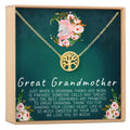 Great Grandmother Tree of Life Necklace by Dear Ava