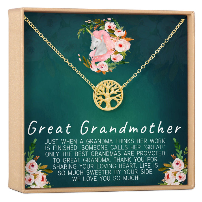 Great Grandmother Tree of Life Necklace by Dear Ava