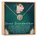 Great Grandmother Tree of Life Necklace by Dear Ava