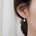 Green Amethyst Oval Earrings by Fine Color Jewels