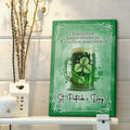 Green Beer, Green Shamrocks St. Patrick's Day Sign by Tailored Canvases