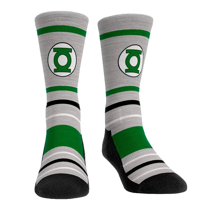 Green Lantern - Classic Stripes by Rock 'Em Socks