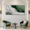 Green Rivers Abstract Wall Art II by Tailored Canvases