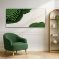 Green Rivers Abstract Wall Art IX by Tailored Canvases