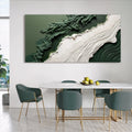Green Rivers Abstract Wall Art VI by Tailored Canvases