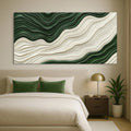 Green Rivers Abstract Wall Art VIII by Tailored Canvases
