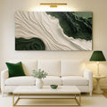 Green Rivers Abstract Wall Art XI by Tailored Canvases