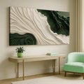 Green Rivers Abstract Wall Art XI by Tailored Canvases