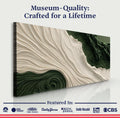 Green Rivers Abstract Wall Art XI by Tailored Canvases