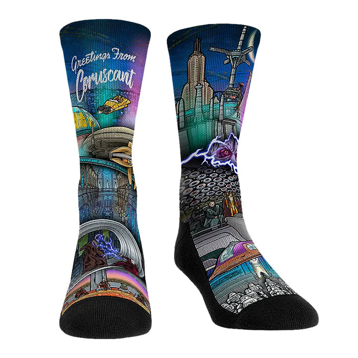 Greetings From Coruscant by Rock 'Em Socks