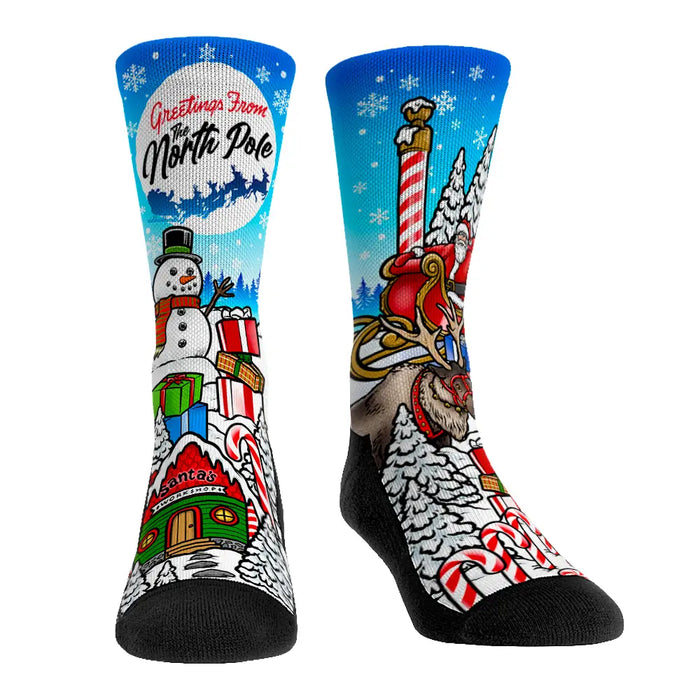 Greetings From The North Pole by Rock 'Em Socks