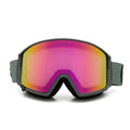 Grey Wolf Ski & Snowboard Goggles (Cherry Lemonade Mirrored Lens) by opolisoptics