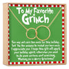 Grinch Christmas Interlocking Circles Necklace