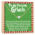 Grinch Christmas Pearl Necklace by Dear Ava