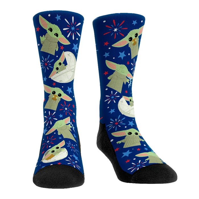 Grogu Firework All-Over by Rock 'Em Socks
