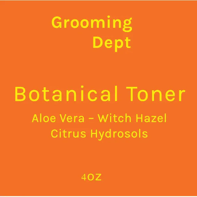 Grooming Dept Citrus Hydrosols Botanical Toner 4 Oz by Pasteur Pharmacy