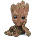 Groot Pen Pot Tree Man Pens Holder or Flower Pot with Drainage Hole by DailySale