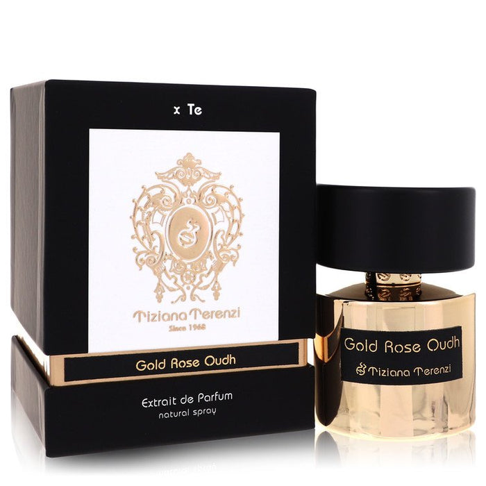 Gold Rose Oudh by Tiziana Terenzi Eau De Parfum Spray (Unisex) 3.38 oz for Women by Avera Group