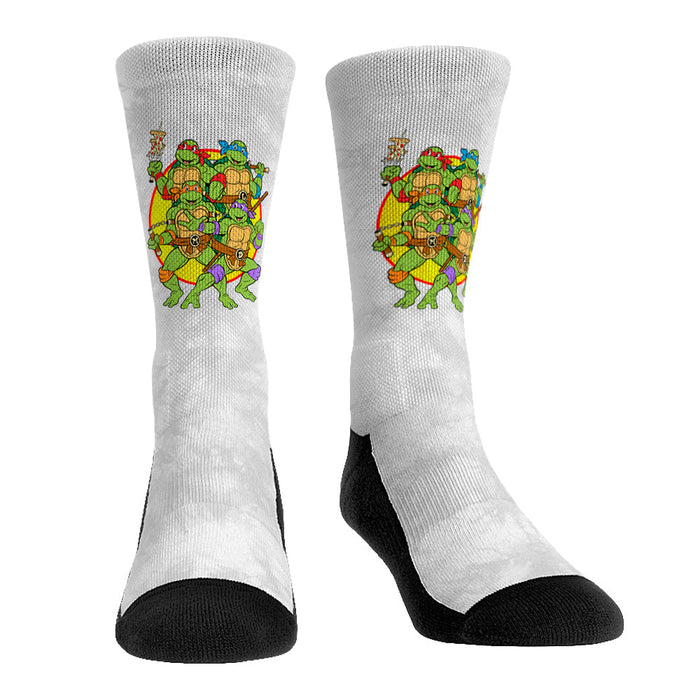 Teenage Mutant Ninja Turtles - Group - Tie-Dye by Rock 'Em Socks