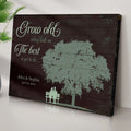 Grow Old Along With Me, The Best Is Yet To Be Sign by Tailored Canvases