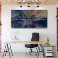 Growth Starts Where Comfort Ends Motivational Wall Sign by Tailored Canvases