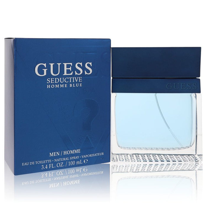 Guess Seductive Homme Blue by Guess Eau De Toilette Spray 3.4 oz for Men by Avera Group