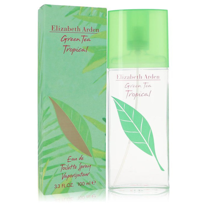 Green Tea Tropical by Elizabeth Arden Eau De Toilette Spray 3.3 oz for Women by Avera Group