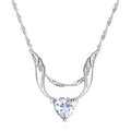 Guardian Angel Wing Necklace Made with Swarovski Crystal by DailySale