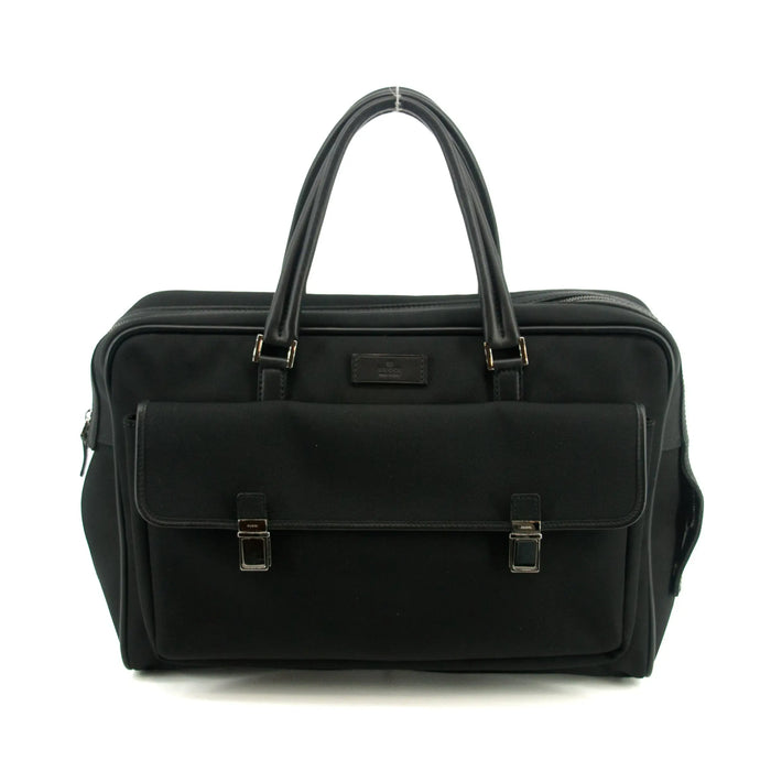 Gucci Black Canvas Breifcase Business Bag #3401 by Bolt Boutique