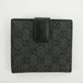 Gucci Black GG Canvas x Leather Card Case #2627 by Bolt Boutique