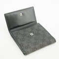 Gucci Black GG Canvas x Leather Card Case #2627 by Bolt Boutique