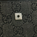Gucci Black GG Canvas x Leather Card Case #2627 by Bolt Boutique