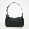 Gucci Black GG Canvas x Leather Shoulder Bag #2942