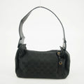 Gucci Black GG Canvas x Leather Shoulder Bag #2942 by Bolt Boutique