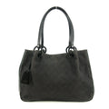 Gucci Black GG Canvas x Leather Tote Bag w/ Pouch #4623 by Bolt Boutique